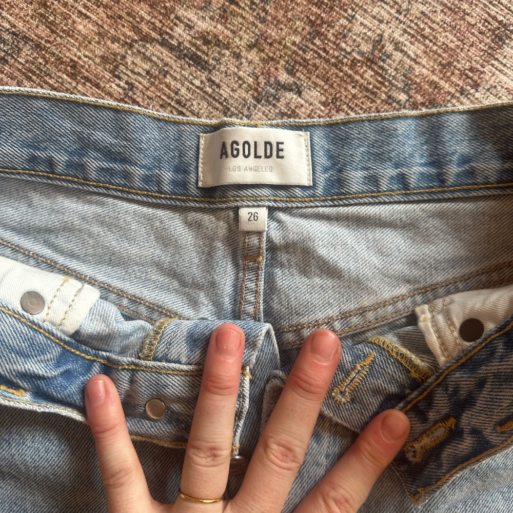 AGOLDE Parker Long Short - Size 26 - Picture 2 of 5
